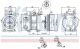 Компрессор, кондиционер 89273 HYUNDAI KIA
