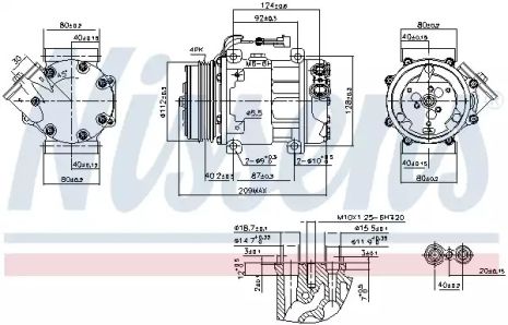 Компрессор, кондиционер 89347 PEUGEOT CITROEN