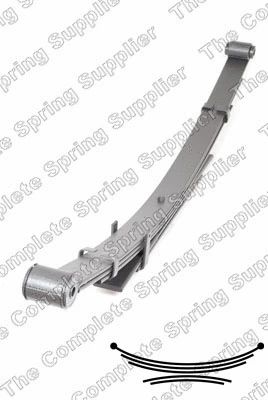 Многолистовая рессора, TOYOTA HILUX, Lesjofors (6192534)
