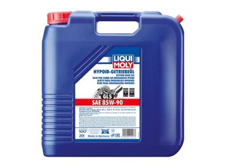 ОЛИВА ТРАНСМIСIЙНА HYPOID-GETRIEBEOIL GL5 85W-90 20Л, 1047 (LIQUI MOLY) ОЛИВА ТРАНСМIСIЙНА HYPOID-GETRIEBEOIL GL5 85W-90 20Л, 1047 (LIQUI MOLY)