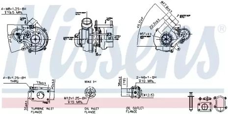 Компрессор, наддув 93158 FIAT
