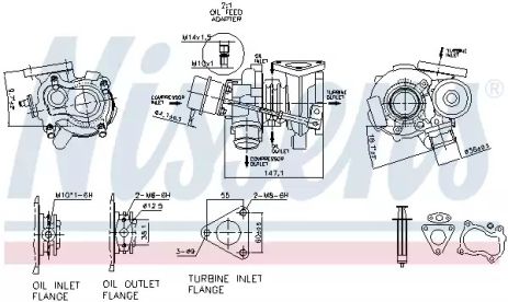 Компрессор, наддув 93219 SEAT VW Компрессор, наддув 93219 SEAT VW
