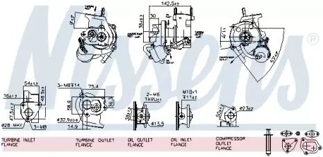 Компрессор, наддув 93030 OPEL LANCIA Компрессор, наддув 93030 OPEL LANCIA