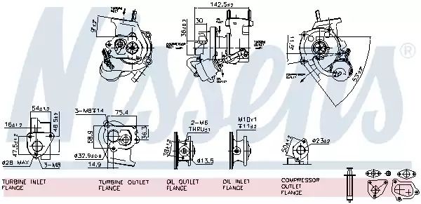 Компрессор, наддув 93030 OPEL LANCIA Компрессор, наддув 93030 OPEL LANCIA