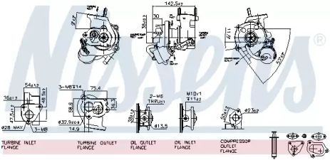 Компрессор, наддув 93030 OPEL LANCIA Компрессор, наддув 93030 OPEL LANCIA