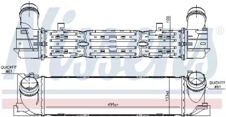 Интеркулер 96450 BMW