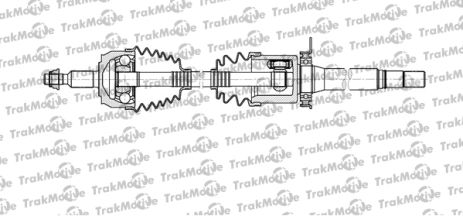 TRAKMOTIVE VW Полуось прав L=1026,5mm 38/37 зуб. MULTIVAN V 2.0 TDI 09-15, TRANSPORTER V 2.0 BiTDI 09-15 TRAKMOTIVE VW Полуось прав L=1026,5mm 38/37 зуб. MULTIVAN V 2.0 TDI 09-15, TRANSPORTER V 2.0 BiTDI 09-15