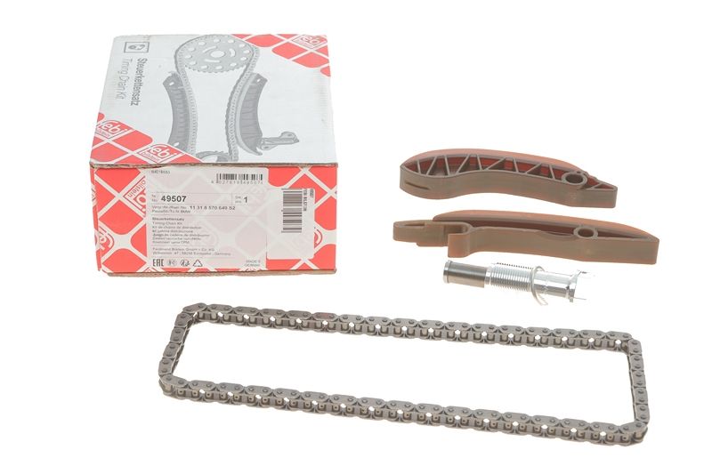 К-т ланцюга ГРМ (ланцюг+натягувач+2успок.) BMW F20/F21/F45/F46 116-216d, FEBI BILSTEIN (49507) К-т ланцюга ГРМ (ланцюг+натягувач+2успок.) BMW F20/F21/F45/F46 116-216d, FEBI BILSTEIN (49507)