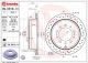 Диск тормозной TOYOTA (FAW), LEXUS LX, BREMBO (09D6181X) Диск тормозной TOYOTA (FAW), LEXUS LX, BREMBO (09D6181X)