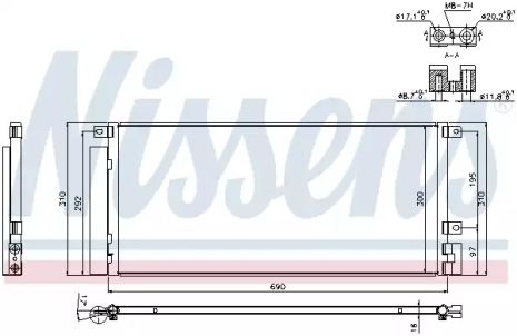 Конденсатор, кондиционер 940388 CHEVROLET OPEL Конденсатор, кондиционер 940388 CHEVROLET OPEL