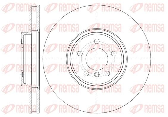 Диск тормозной BMW X6, REMSA (6133310) Диск тормозной BMW X6, REMSA (6133310)