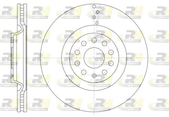 Диск тормозной SEAT LEON, AUDI TT, ROAD HOUSE (6148510) Диск тормозной SEAT LEON, AUDI TT, ROAD HOUSE (6148510)