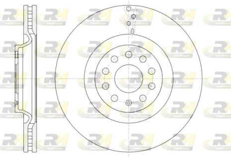 Диск тормозной SEAT LEON, AUDI TT, ROAD HOUSE (6148510)