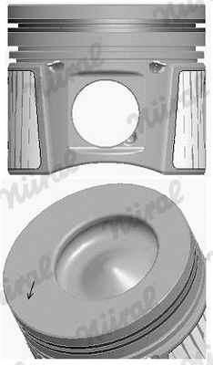 Поршень, FORD TRANSIT, NURAL (8743700710) Поршень, FORD TRANSIT, NURAL (8743700710)