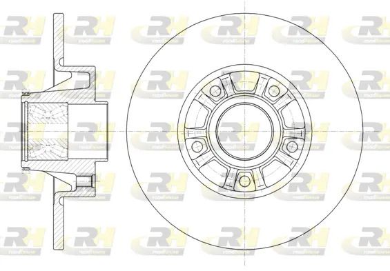 Диск тормозной NISSAN PRIMASTAR, VAUXHALL VIVARO, ROAD HOUSE (673320) Диск тормозной NISSAN PRIMASTAR, VAUXHALL VIVARO, ROAD HOUSE (673320)