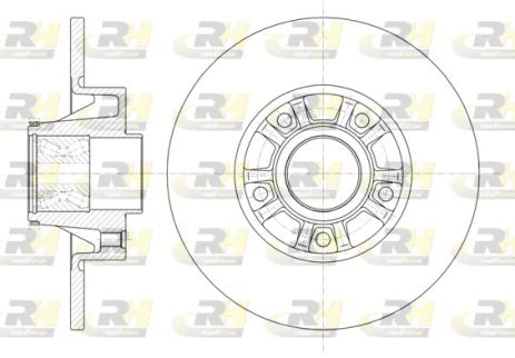 Диск тормозной NISSAN PRIMASTAR, VAUXHALL VIVARO, ROAD HOUSE (673320) Диск тормозной NISSAN PRIMASTAR, VAUXHALL VIVARO, ROAD HOUSE (673320)