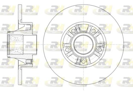 Диск тормозной NISSAN PRIMASTAR, VAUXHALL VIVARO, ROAD HOUSE (673320) Диск тормозной NISSAN PRIMASTAR, VAUXHALL VIVARO, ROAD HOUSE (673320)