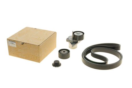 комплект пасу поліклинового 7 pk 1975 2 ролик а m 7701476645 RENAULT
