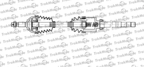 TRAKMOTIVE CITROEN Полуось прав L=973mm L=1019mm 28/37 зуб. Jumpy, Peugeot 508, FIAT SCUDO 2.0 D Multijet 10-1
