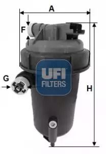 Фильтр топливный FIAT DUCATO 2.3-3.0 JTD 06-10, PEUGEOT BOXER 3.0 HDI 06-10 (OE) (пр-во UFI) Фильтр топливный FIAT DUCATO 2.3-3.0 JTD 06-10, PEUGEOT BOXER 3.0 HDI 06-10 (OE) (пр-во UFI)