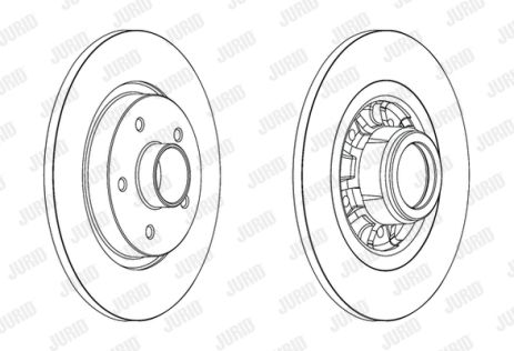 Диск тормозной MERCEDES-BENZ CITAN, RENAULT KANGOO, JURID (562609J1) Диск тормозной MERCEDES-BENZ CITAN, RENAULT KANGOO, JURID (562609J1)