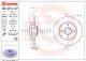 Диск тормозной CITROËN (DF-PSA), PEUGEOT (DF-PSA), BREMBO (08951227)