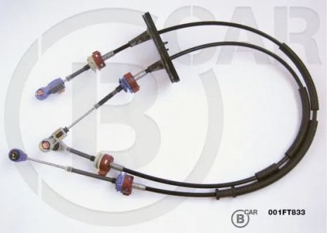 Трос КПП Fiat Doblo 1.4/1.6D/2.0D 10- (1454/1326mm)