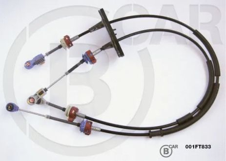Трос КПП Fiat Doblo 1.4/1.6D/2.0D 10- (1454/1326mm)