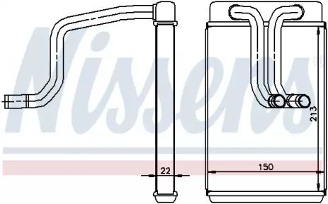 Теплообменник, отопление салона 77620 HYUNDAI Теплообменник, отопление салона 77620 HYUNDAI