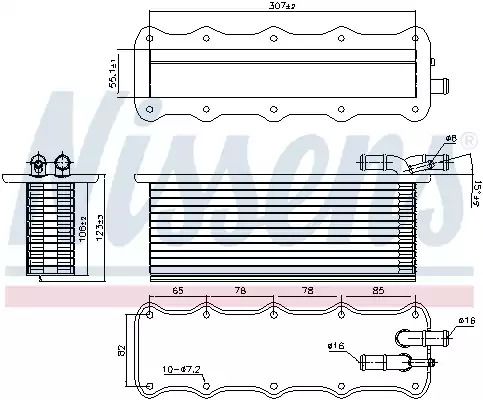 Интеркулер 96318 AUDI SKODA Интеркулер 96318 AUDI SKODA