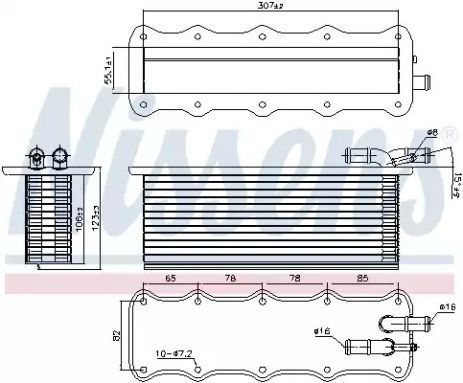 Интеркулер 96318 AUDI SKODA Интеркулер 96318 AUDI SKODA