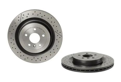 Диск тормозной MERCEDES-BENZ GLS, BREMBO (09B71011)