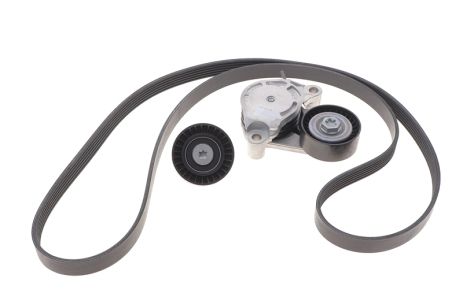 Поликлиновой ременный комплект, BMW (BRILLIANCE), MINI MINI, INA (529051610)