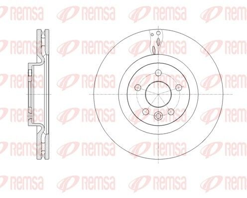 Диск тормозной LAND ROVER, REMSA (6178610) Диск тормозной LAND ROVER, REMSA (6178610)