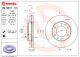 Диск тормозной HYUNDAI H-1, BREMBO (09B61110)