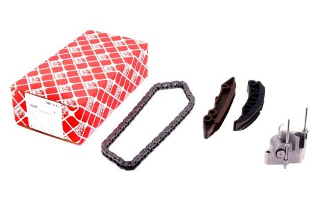 К-кт. ланцюга ГРМ (ланцюг+натягувач+2шт. планки)(нижн)330D,520D,525D,530D 01- BMW, FEBI BILSTEIN (30348)