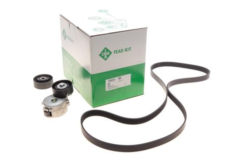 Поликлиновой ременный комплект, LAND ROVER, FORD MONDEO, INA (529051810)