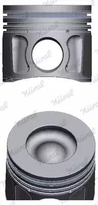 Поршень с кольцами FORD 86.0 2.2 DURATORQ CYFA/CYFB/QJBA/QJBB 2011- (пр-во NURAL)