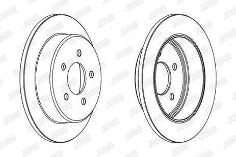 Диск тормозной FORD AUSTRALIA, FORD USA, JURID (563052JC) Диск тормозной FORD AUSTRALIA, FORD USA, JURID (563052JC)
