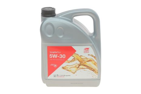 5л ( Made in GERMANY !! ) масло синтетичне 5W-30 Longlife Plus ACEA A3/B4-04/C3, API S…, FEBI BILSTEIN (32947)