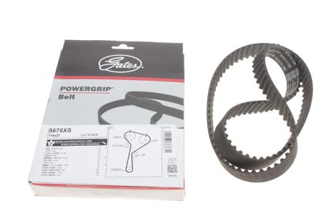 Зубчатие ремни приводу ГРМ PowerGrip , GATES (5675XS) Зубчатие ремни приводу ГРМ PowerGrip , GATES (5675XS)