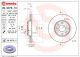 Диск тормозной Logan передний BREMBO (09.9078.11) (7701207795)