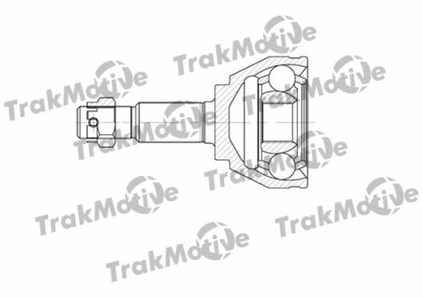ШРУС в сборе, комплект RENAULT KOLEOS, NISSAN X-TRAIL, TRAKMOTIVE (400593)