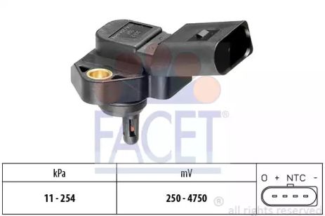 Датчик давления наддува (4конт.) Audi A4/A6/A8 1.2D-4.2 91, AUDI A4, SKODA 038906051, FACET (103012) Датчик давления наддува (4конт.) Audi A4/A6/A8 1.2D-4.2 91, AUDI A4, SKODA 038906051, FACET (103012)