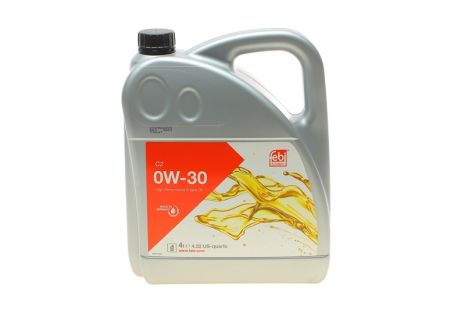 4л ( Made in GERMANY !! ) 0W-30 масло синт. ACEA C2, PSA B71 2312, FIAT 9. 55535-DS1,…, FEBI BILSTEIN (172188)