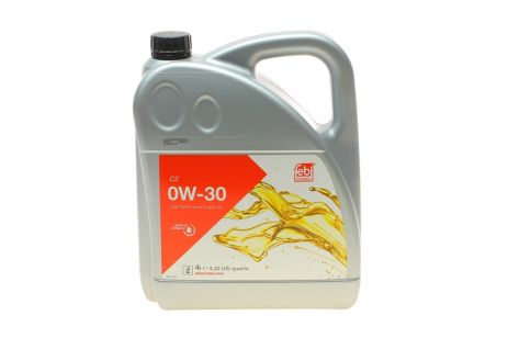 4л ( Made in GERMANY !! ) 0W-30 масло синт. ACEA C2, PSA B71 2312, FIAT 9. 55535-DS1,…, FEBI BILSTEIN (172188)