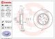 Диск тормозной RENAULT LOGAN, DACIA SANDERO, BREMBO (08A26821)