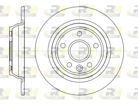 Диск тормозной VOLVO S60, LAND ROVER, ROAD HOUSE (6116700)