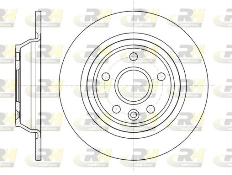Диск тормозной VOLVO S60, LAND ROVER, ROAD HOUSE (6116700)