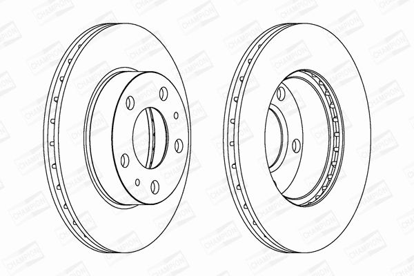 Диск гальмівний CITROËN JUMPER, FIAT DUCATO, CHAMPION (563021CH) Диск гальмівний CITROËN JUMPER, FIAT DUCATO, CHAMPION (563021CH)